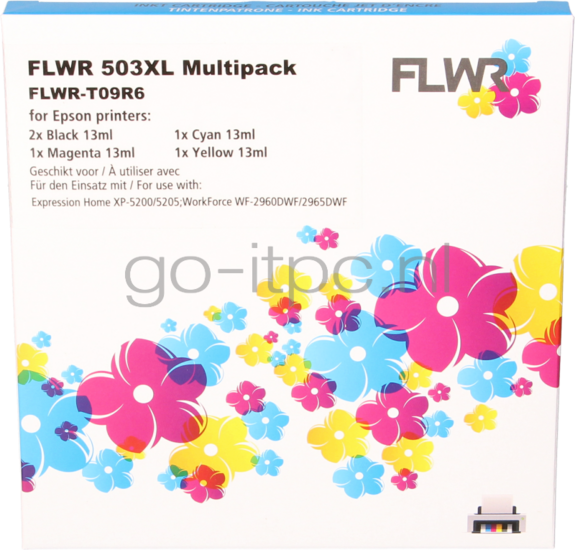 FLWR Epson 503XL Multipack zwart en kleur