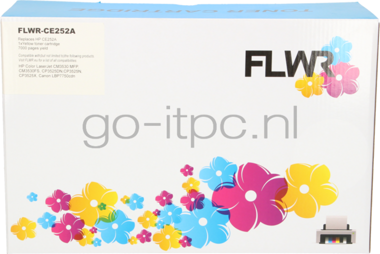 FLWR HP 504A geel