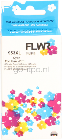 FLWR HP 953XL cyaan