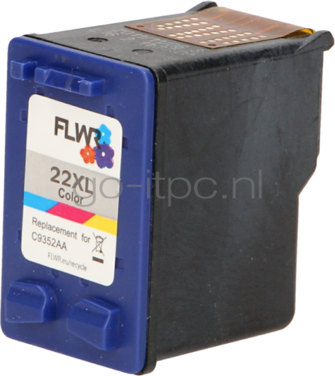 FLWR HP 21XL en 22XL Multipack zwart en kleur