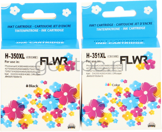 FLWR HP 350XL/351XL 2-pack - Optie 72