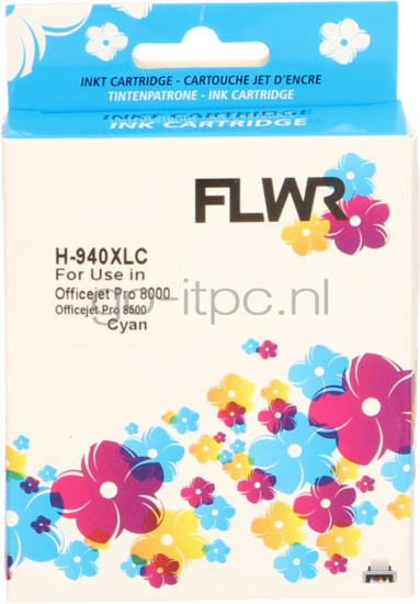 FLWR HP 940XL cyaan