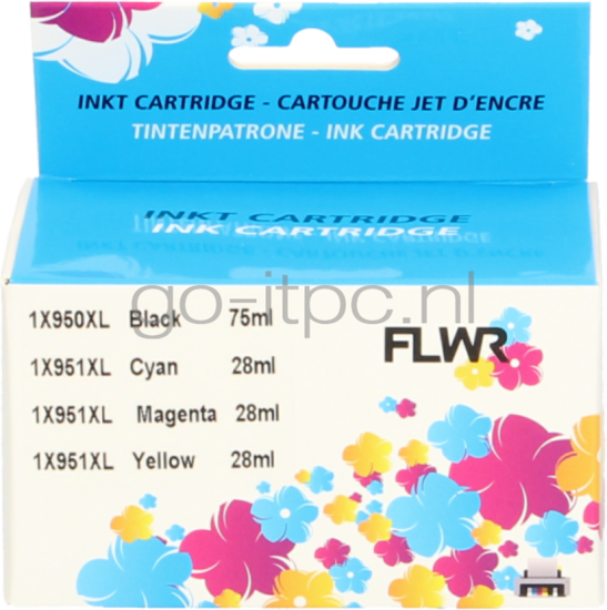 FLWR HP 950XL/951XL 4-pack - Optie 86