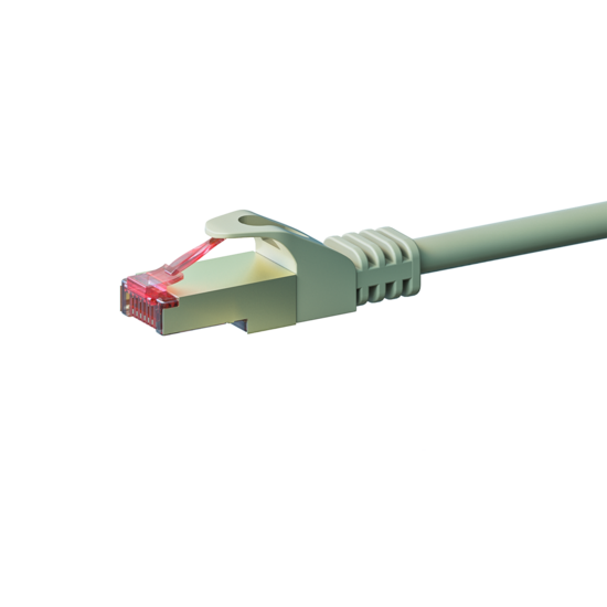 CAT6 S/FTP (PIMF) patchkabel 0,50m grijs