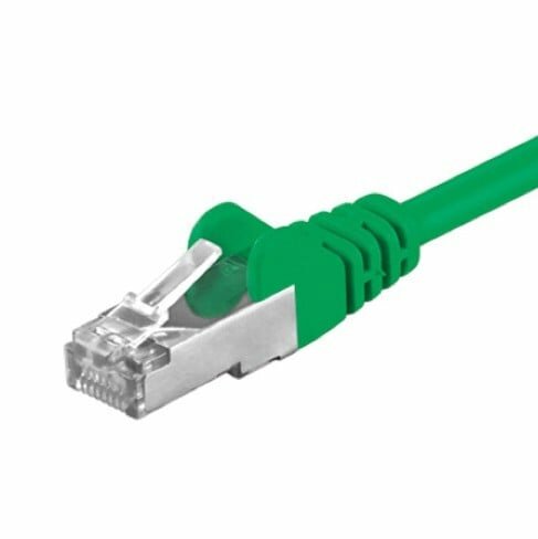 CAT5e FTP patchkabel 1,50m groen