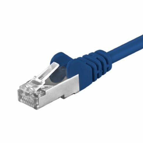 CAT5e FTP patchkabel 10m blauw