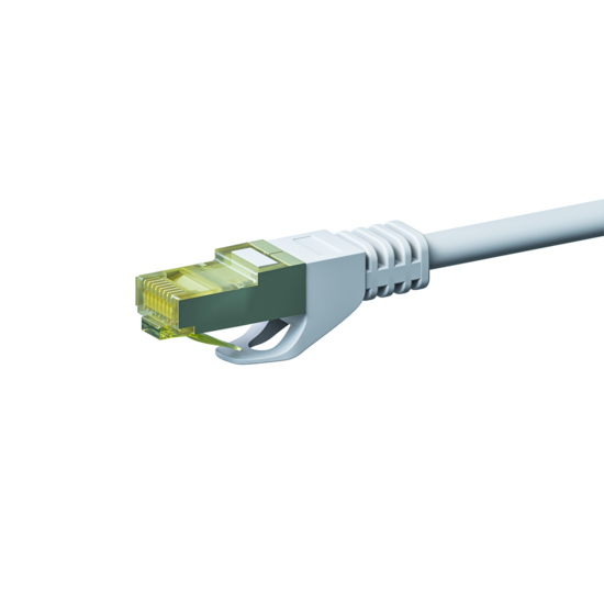 Cat7 S/FTP (PIMF) patchkabel 0,50m wit