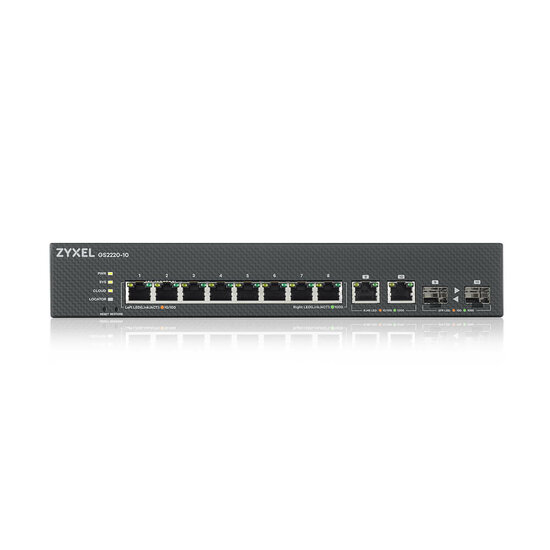 Zyxel 10-poorts GS2220 managed switch