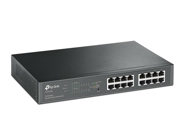 TP-Link 16-Poorts 1016 managed PoE smart switch