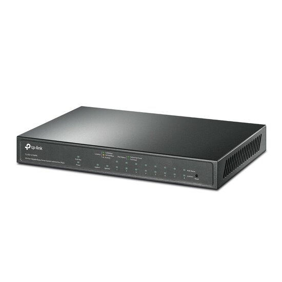 TP-Link 10-Poorts 1210 managed PoE smart switch