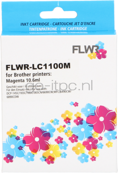 FLWR Brother LC-1100M magenta