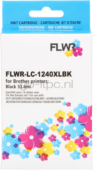 FLWR Brother LC-1240XL zwart