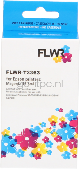 FLWR Epson 33XL (T3363) magenta