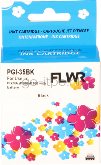 FLWR Canon PGI-35 BK zwart