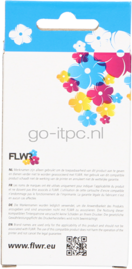 FLWR Epson 33XL (T3361) foto zwart