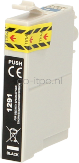 FLWR Epson T1291 zwart