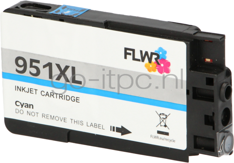 FLWR HP 951XL cyaan