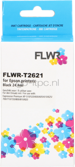 FLWR Epson 26XL zwart