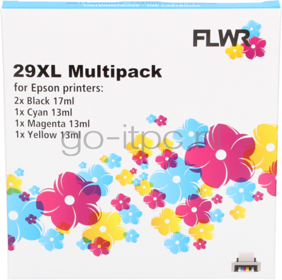 FLWR Epson 29XL Multipack zwart en kleur