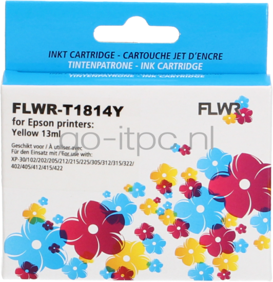 FLWR Epson 18XL geel