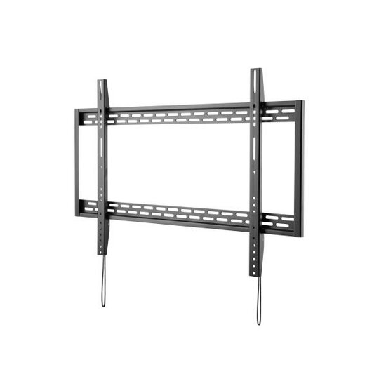 Equip 650323 Fixed Curved TV Wall Mount Bracket, 1x 60 100&quot;,100kg, 200x200/ 900x600mm, Black