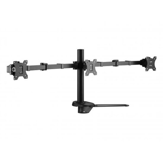 Equip 650125 Articulating Triple Monitor Tabletop Stand, 3x 17 - 27&quot;. 21 kg, 75 x 75/ 100 x 100 mm