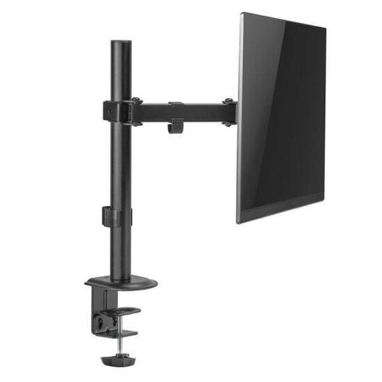 Equip 650156 17&quot;-32&quot; Articulating Monitor Desk Mount Bracket, Clamp, 9 kg, 17&quot; - 32&quot;, Black