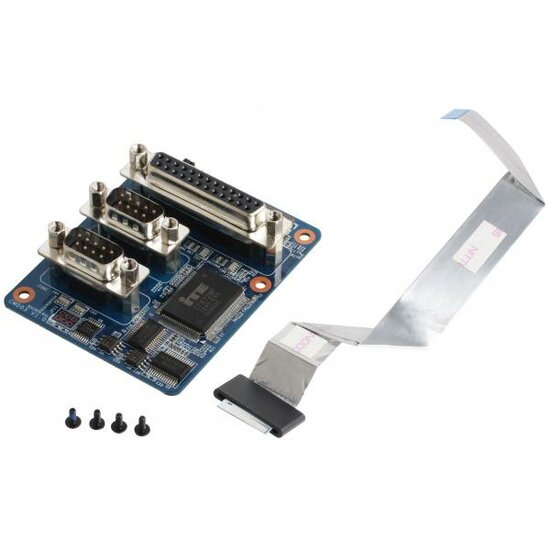 Shuttle PCL71 COM/LPT port expansion for All-in-One-PC&quot;s, Parallel, Serial, Black/ Blue, X50V, P90U