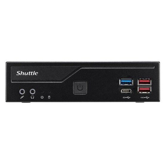 Shuttle DH670V2 Mini PC Barebone, LGA1700, H670, DDR4, 2x HDMI, 2x DP , 2x 2.5G LAN, 8x USB, 24/7