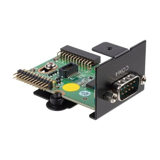 Shuttle CRS01 1x COM (RS232) daughter board for industrial Box-PCs, RS-232, Female, RS-232, Black