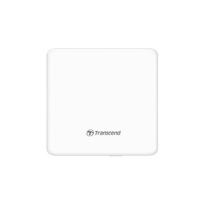 Transcend TS8XDVDS-W Extra Slim Portable DVD/RW, USB2, CD-R/RW, DVD±R, DVD±RW, DVD±R DL, DVD-RAM