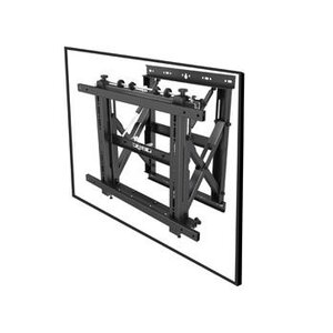 Equip 650325 Push-In Pop-Out TV Wall Mount Bracket, 1x 37" - 70", 50kg, 180°, 100x100/ 600x400 mm