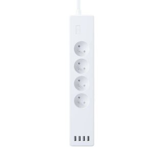 WOOX R4027 Smart Multi-plug, Franse stroom slimme stekkerdoos, powered by TUYA