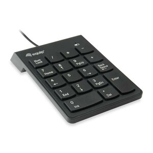 Equip 245205 USB Universal Numeric keypad, USB, Plastic, 1.35 m, Black