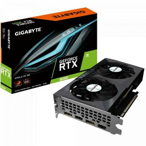 Gigabyte GV-N3050EAGLE OC-8GD GeForce RTX 3050 EAGLE OC 8G, PCIe 4.0, 8 GB, GDDR6, 128 bit