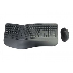 Conceptronic ORAZIO02ES ORAZIO ERGO Wireless Ergonomic Keyboard & Mouse Kit, Spanish layout, QWERTY