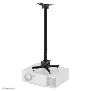 Neomounts CL25-550BL1 Projector Ceiling Mount, Height adjustable: 74-114cm