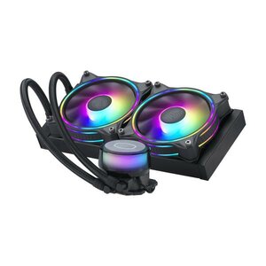 Cooler Master MLX-D24M-A18P2-R1 ML240 ILLUSION, Intel/ AMD, 240mm radiator, 650-1800 RPM, 120mm