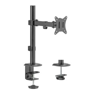 Equip 650156 17"-32" Articulating Monitor Desk Mount Bracket, Clamp, 9 kg, 17" - 32", Black