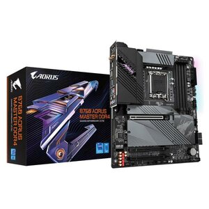 Gigabyte B760 A MASTER DDR4, Intel, LGA1700, B760, 4x DDR4, 16*+1+1 Phase Digital VRM