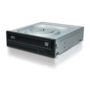 Hitachi LG GH24NSD5 DVD/RW SATA, DVD 24x read/ write, Black, OEM