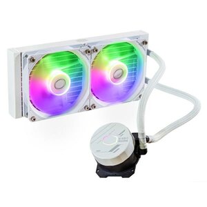 Cooler Master MLW-D24M-A18PZ-RW MASTERLIQUID 240L CORE White, 4-pin, 2x 120mm ARGB, 27 dBa (max)