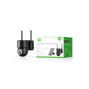 WOOX R3569 outdoor PTZ camera en zonnepaneel kit