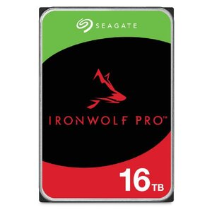 Seagate ST16000NT001 IronWolf Pro, 16 TB, 3.5", SATA3, 7200 RPM, 270 MB/s