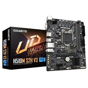 Gigabyte H510M S2H V3 H510M S2H V3 (rev. 1.0) mATX, Intel, LGA1200, H510, DDR4-SDRAM, 64 GB