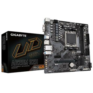 Gigabyte A620M S2H A620M S2H, AMD AM5, A620, DDR5-SDRAM, 96 GB, Dual-Channel