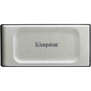 Kingston SXS2000/4000G XS2000 4000G PORTABLE SSD, 4TB, USB 3.2 Gen 2x2, 2000 MB/s read/write, silver