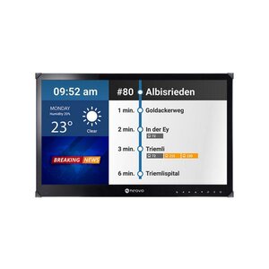 AG Neovo TBX-2201, Digital signage flat panel, 54.6 cm (21.5") LCD, 1920 x 1080 pixels, 24/7