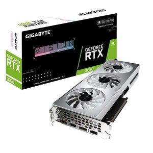 Gigabyte GV-N3060VISION OCV2-12GD GeForce RTX™ 3060 VISION OC V2 12G, ATX, 12 GB, GDDR6, 192-bit