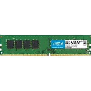 Crucial CT4G4DFS8266 U-DIMM, 4GB, DDR4, 2666 Mhz (PC4-21300) CL19, SR x8, 288-pin